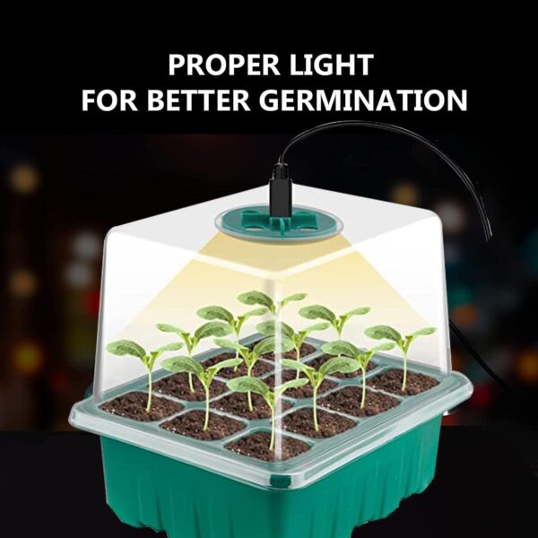 hydroponic grow kit seed starter tray