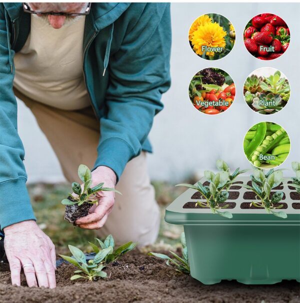 hydroponic grow kit seed starter tray