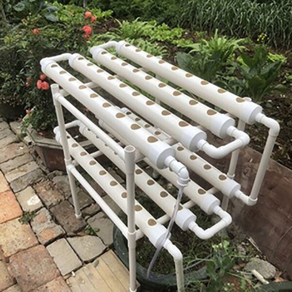 108-hole ebb and flow hydroponic system kit