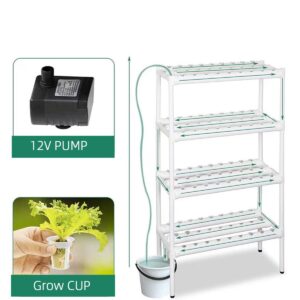 3 Layers Horizontal Hydroponic Grow Kit