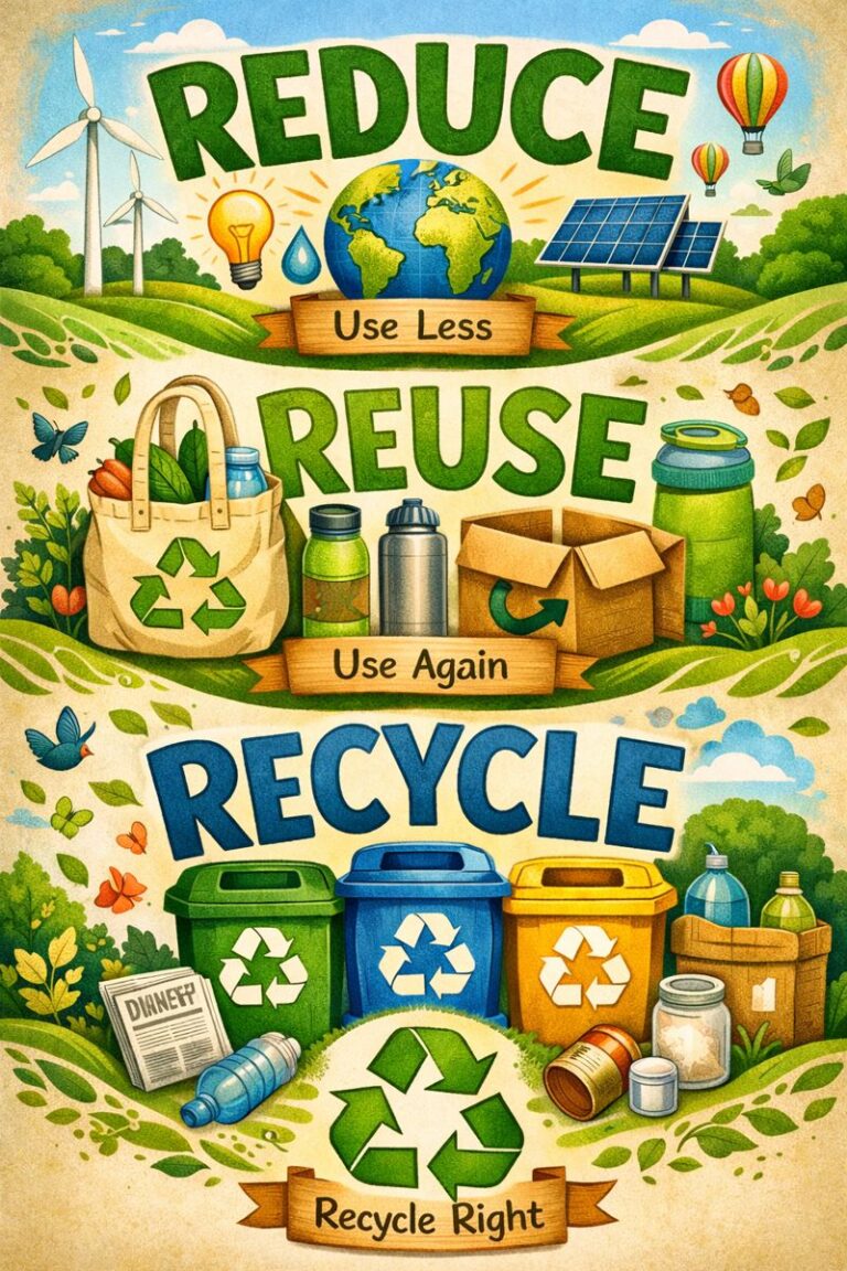 Read more about the article Reduce, Reuse and Recycle