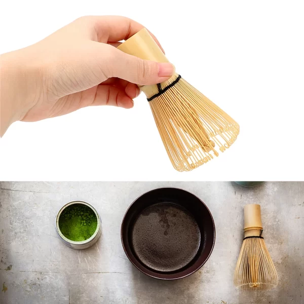 Japanese Ceremony Bamboo Green Tea Power Whisk