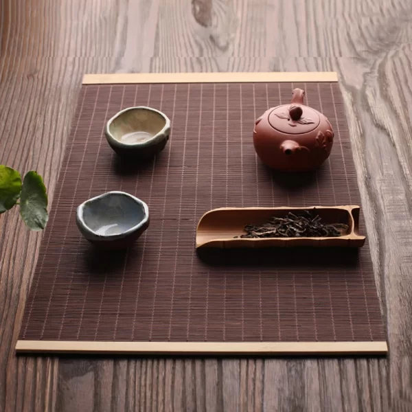 Natural Japanese Style Woven Bamboo Placemat/Table Runner