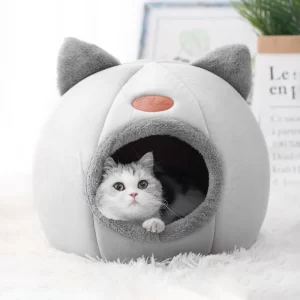 Cat Basket Small Dog House with Non-slip Bottom