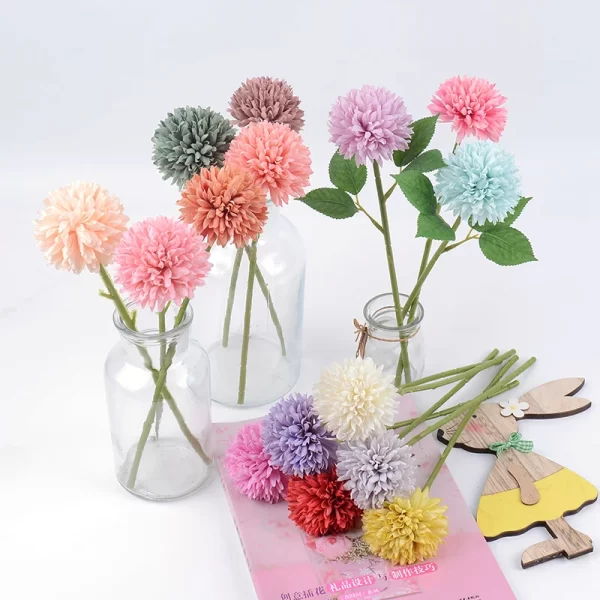 3/5Pcs Hydrangea Artificial Flower Bouquet