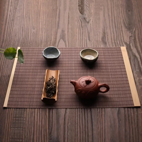 Natural Japanese Style Woven Bamboo Placemat/Table Runner