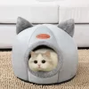 Cat Basket Small Dog House with Non-slip Bottom