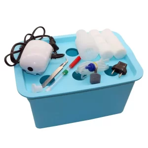 6-Hole Hydroponic Indoor Garden Box Growth Kit
