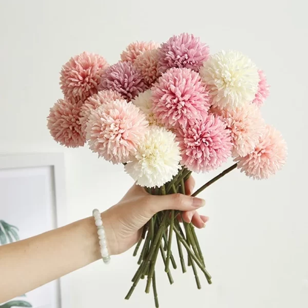 3/5Pcs Hydrangea Artificial Flower Bouquet