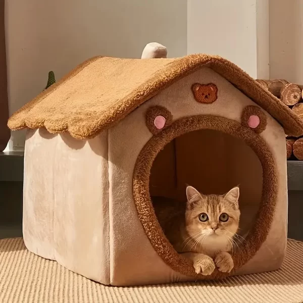 Foldable Removable Washable Cat/Puppy Bed House