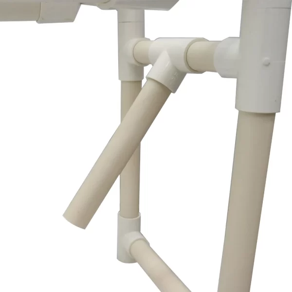 Vertical Double Side 6 Pipe 54 Plant Site Hydroponic Grow Kit