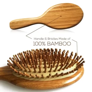 Wooden Bamboo Hair Brush