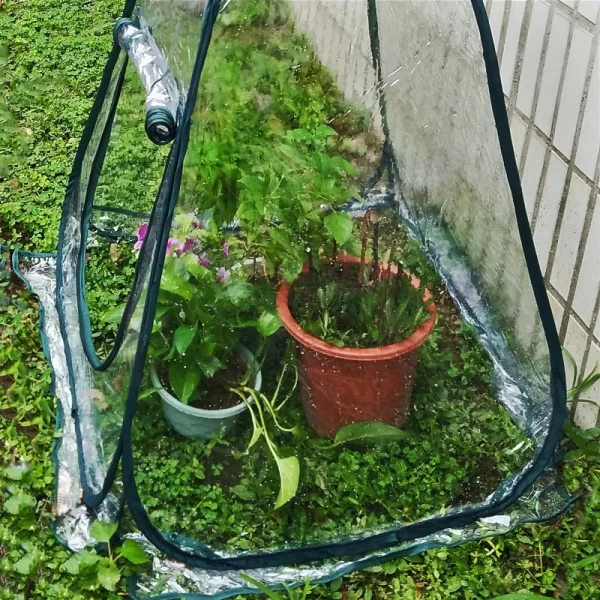 Pop-Up Portable PVC Greenhouse Grow Tent