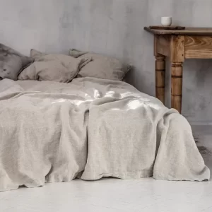 100% Stone-Washed French Pure Linen Bed Sheets