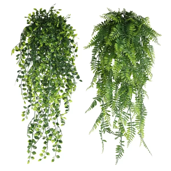 90cm Hanging Artificial Persian Fern Leaf Vines