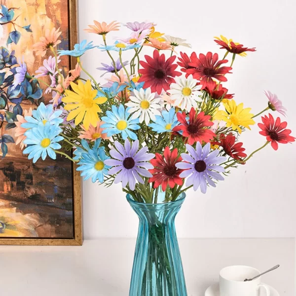 Artificial Daisy Flower Bouquet for Home/Garden/Office