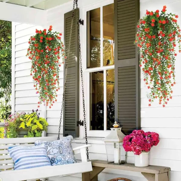 Hanging Artificial Flower Vine for Indoor/Outdoor