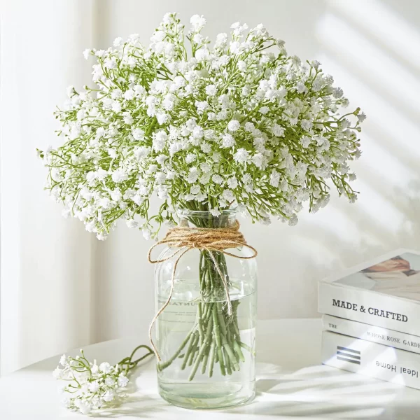 10/15pcs Artificial Baby Breath Flowers