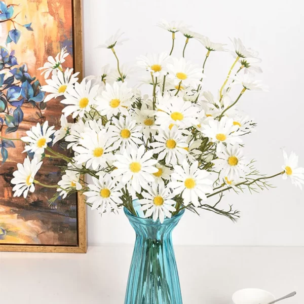 Artificial Daisy Flower Bouquet for Home/Garden/Office