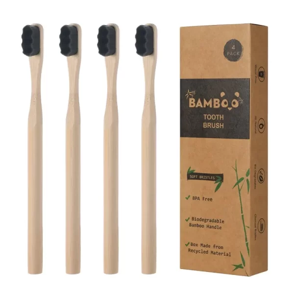 Biodegradable Bamboo Toothbrush - Image 6