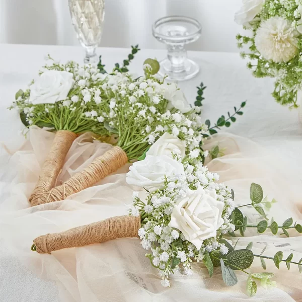 10/15pcs Artificial Baby Breath Flowers