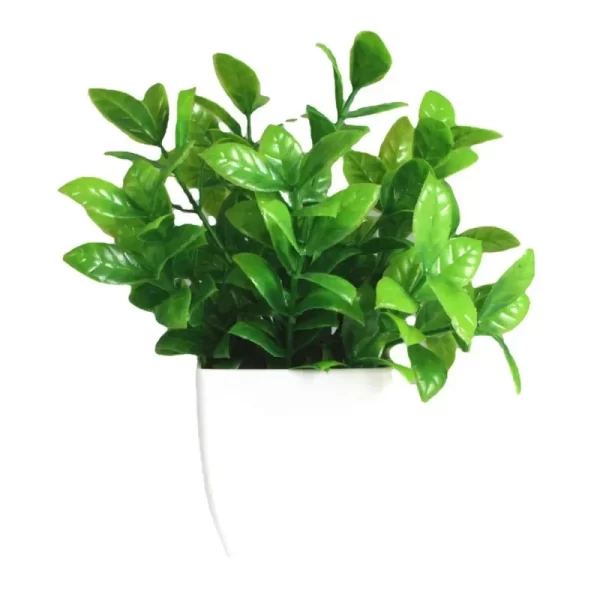 Potted Artificial Green Plant for Indoor/Outdoor