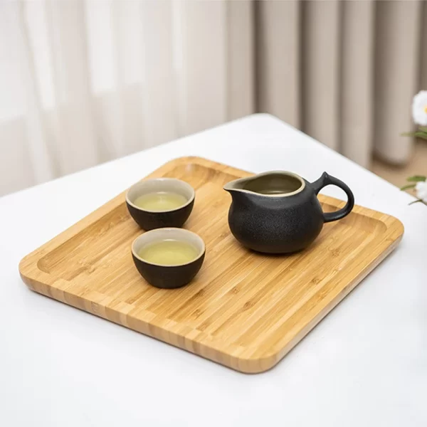 Simple Japanese Bamboo Serving Tray