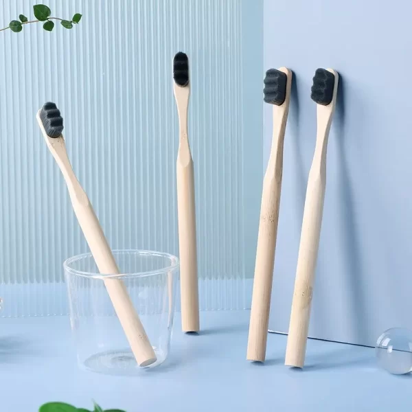 Biodegradable Bamboo Toothbrush - Image 5