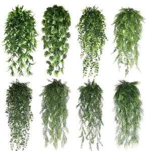 90cm Hanging Artificial Persian Fern Leaf Vines
