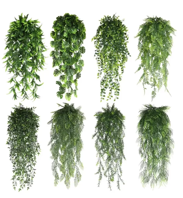 90cm Hanging Artificial Persian Fern Leaf Vines