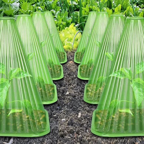 8-Pcs Nursery Protective Seedling Greenhouse Cover