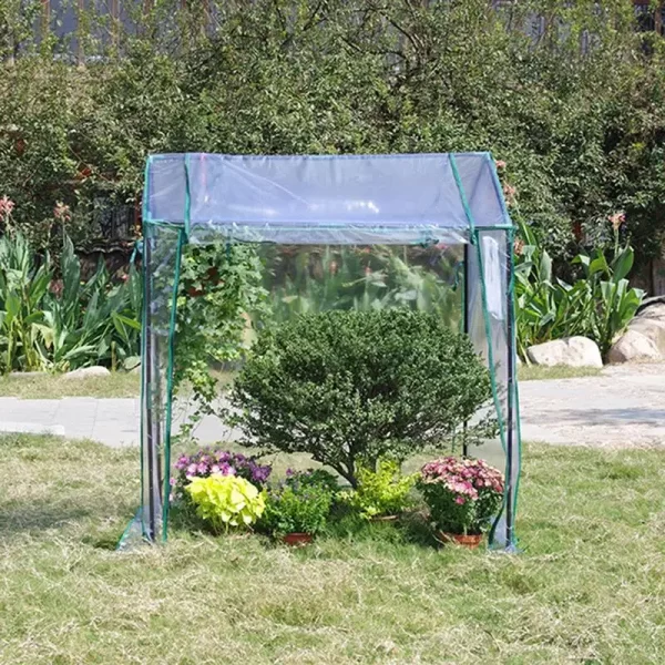 Portable Plant Grow Tent with Rolling Zipper Door