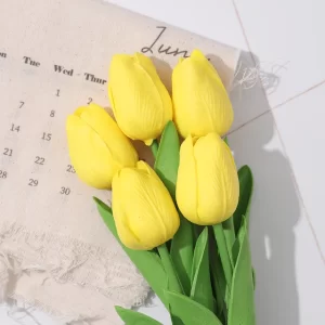 5/10Pcs Artificial Tulip Bouquet