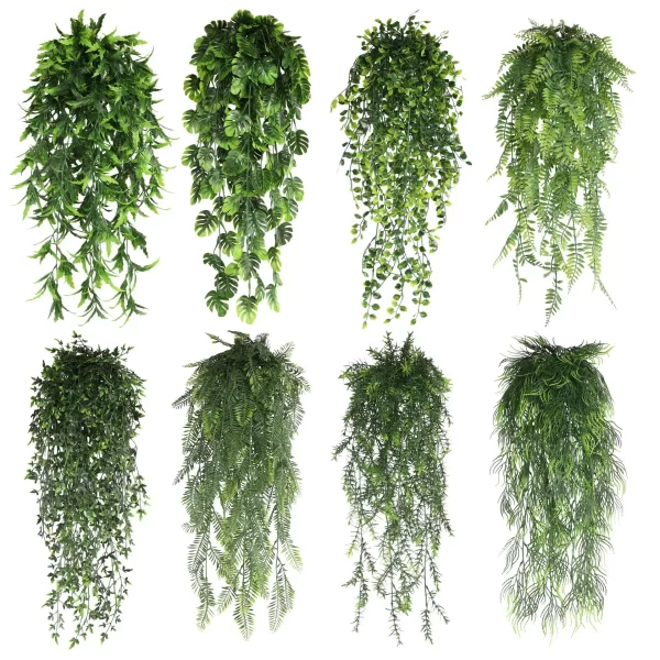 90cm Hanging Artificial Persian Fern Leaf Vines