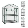 2/3/4/5 Tier Small Greenhouse Waterproof UV-Resistant Cover