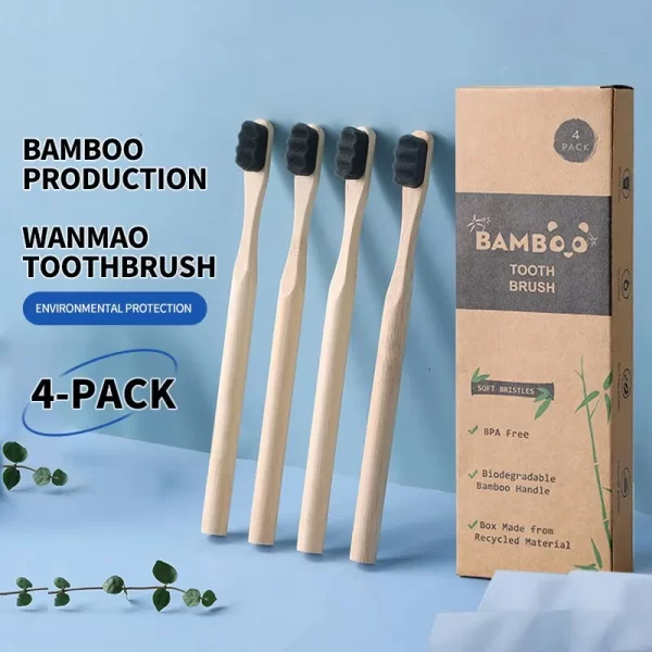 Biodegradable Bamboo Toothbrush