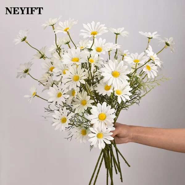 Artificial Daisy Flower Bouquet for Home/Garden/Office