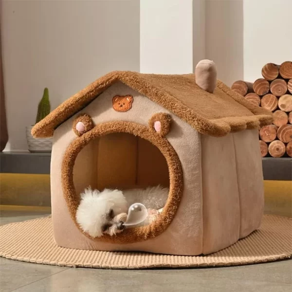 Foldable Removable Washable Cat/Puppy Bed House