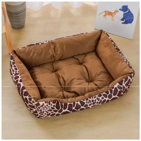 Dog/Cat Square Plush Pet Bed