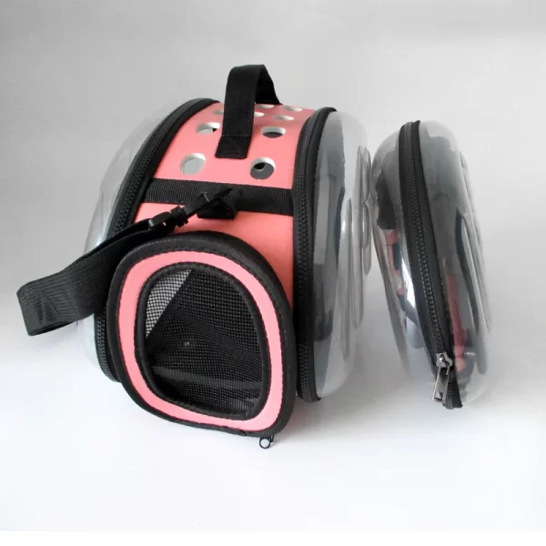 Dog/Cat Collapsible Transparent Foldable Pet Travel Carrier