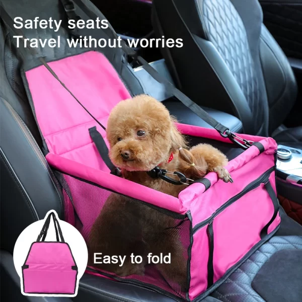 Folding Seat Cover Dog/Car Travel Carrier