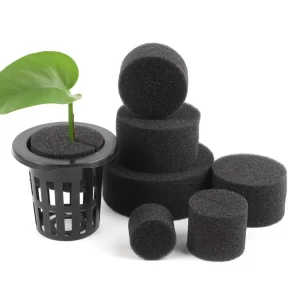 20/100 Pcs Black Hydroponic Sponge Grow Media