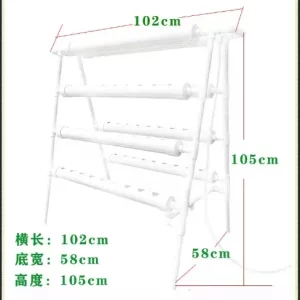 Indoor Hydroponic 72-Hole NFT Grow Kit