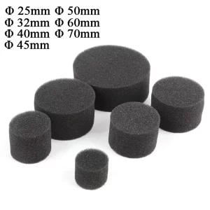 20/100 Pcs Black Hydroponic Sponge Grow Media