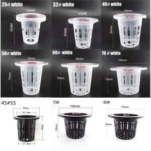 Hydroponic Soilless Mesh Net Basket
