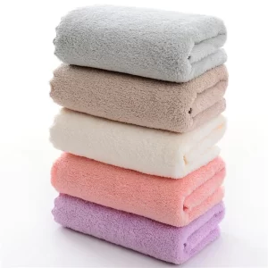 Square Soft Bamboo Fibre Bath Towel