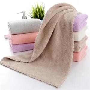 Square Soft Bamboo Fibre Bath Towel