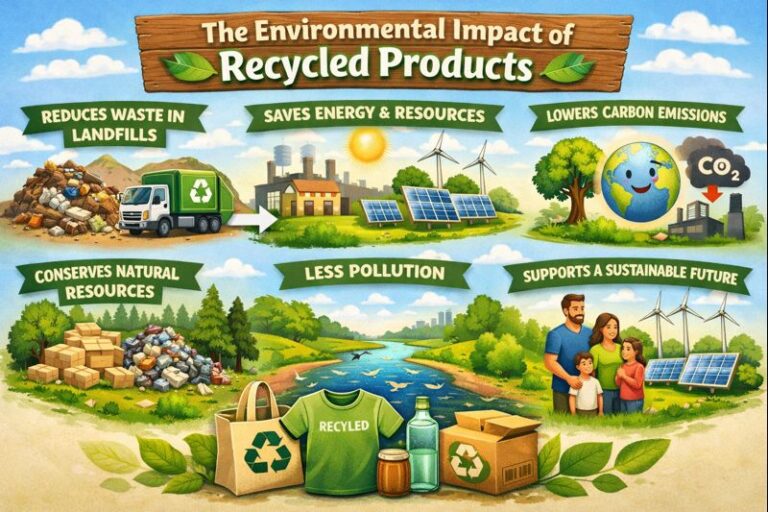 Read more about the article The Environmental Impact of Recycled Products