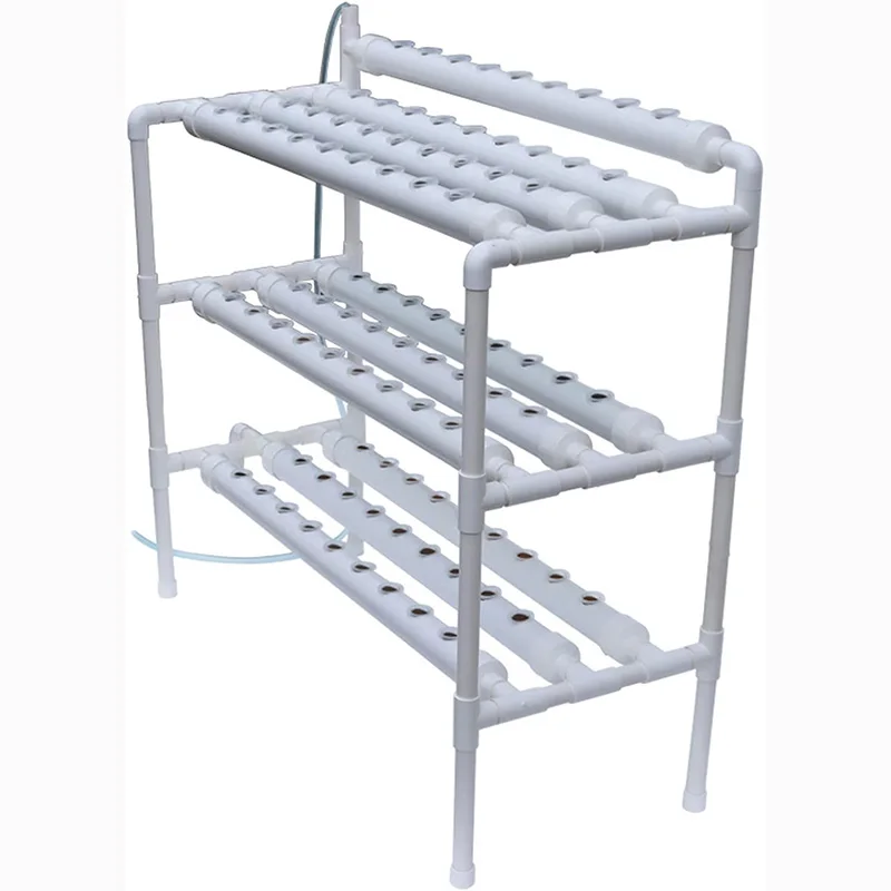 Hydroponic Site Grow Kit with Nest Basket Water Pump and Sponge