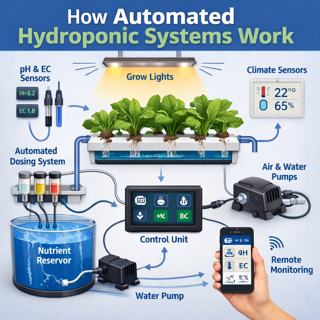 How Do Automated Hydroponic Systems Work? - Laa Dee Daa